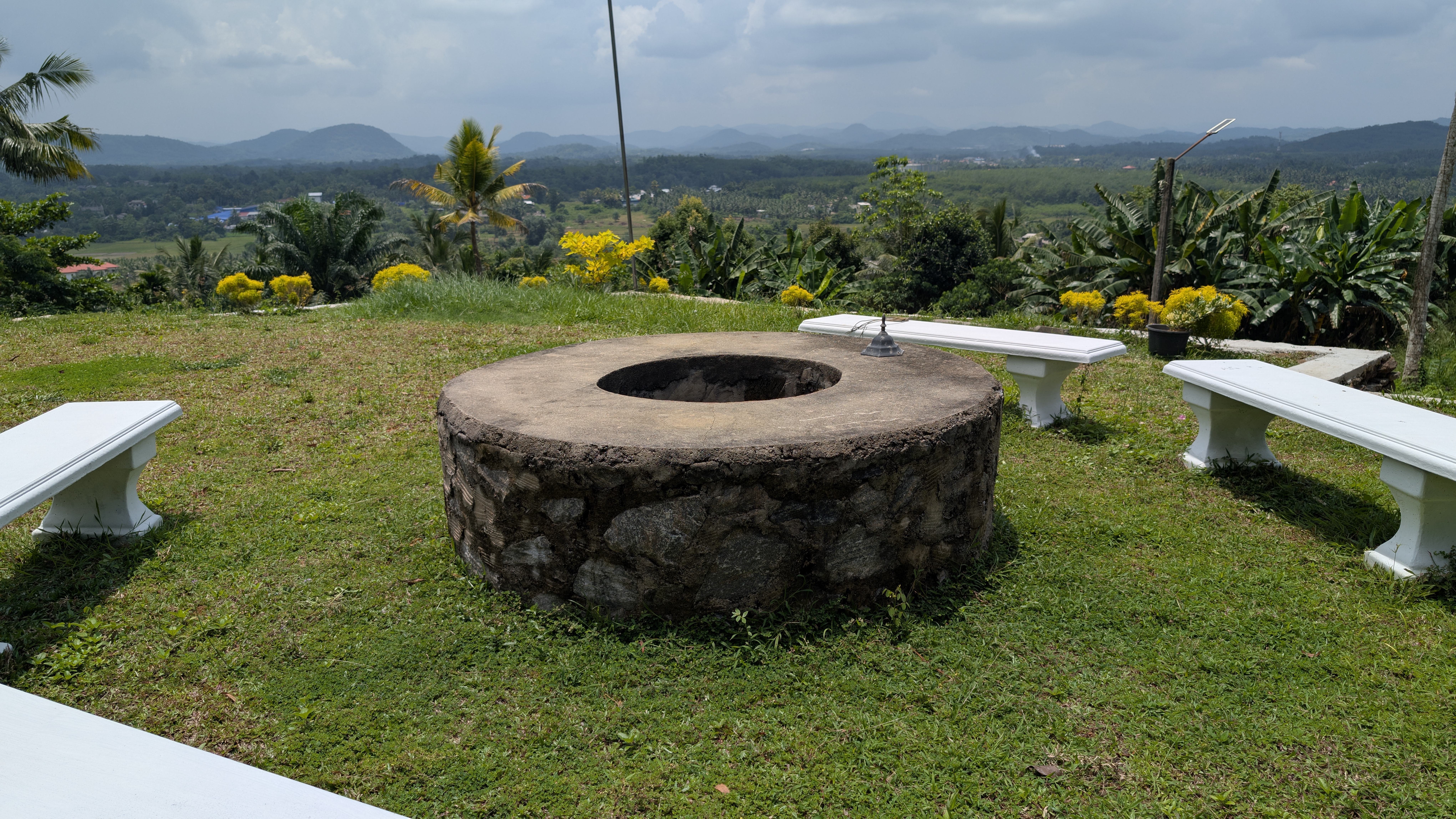 Enjoy a peaceful hilltop view at Lavinrich Hotel, Horana perfect spot to relax around